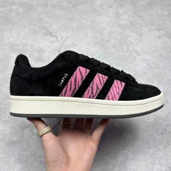 Adidas Originals Campus Pink Suede Sneakers - 13