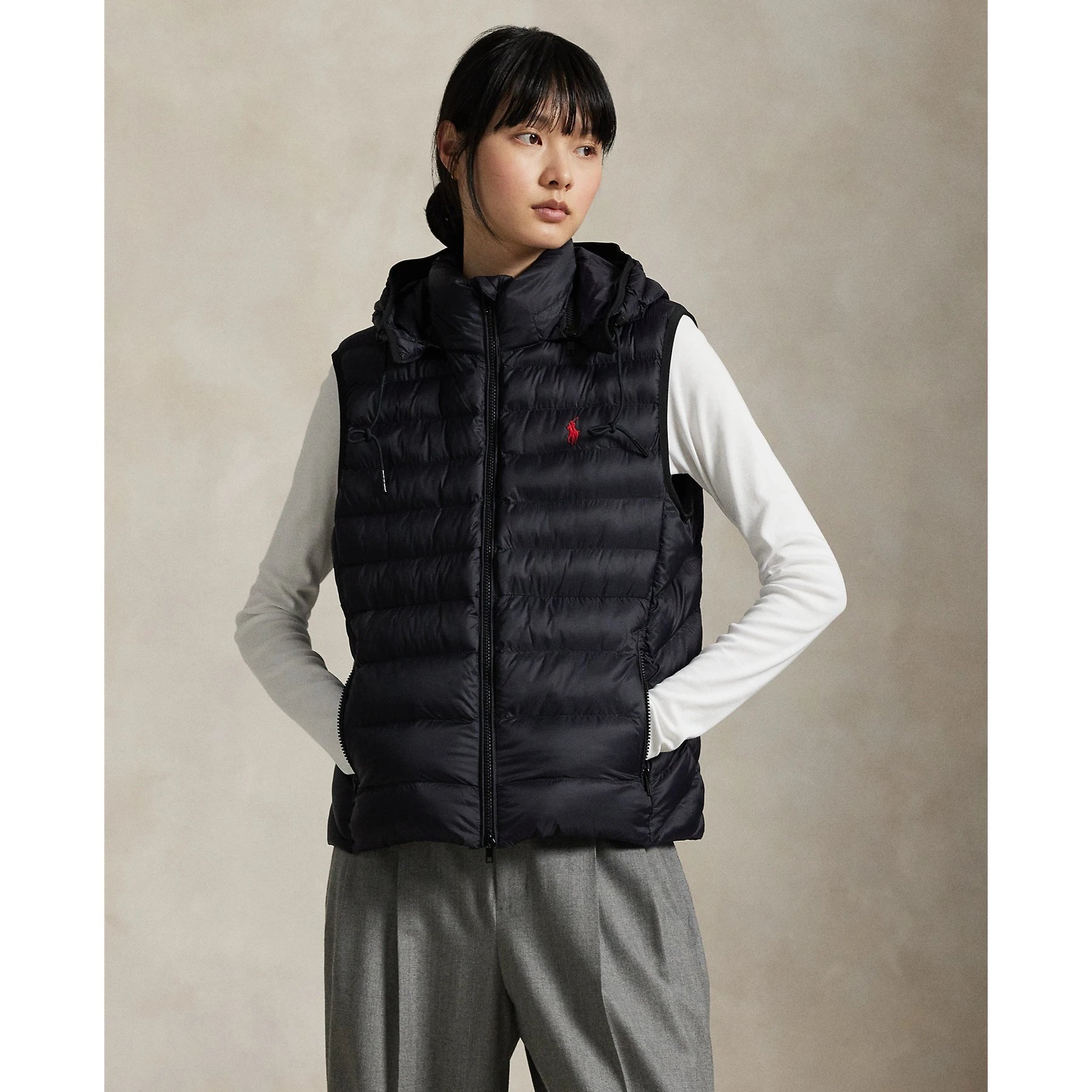 Ralph Lauren横格绗缝马甲-YF04