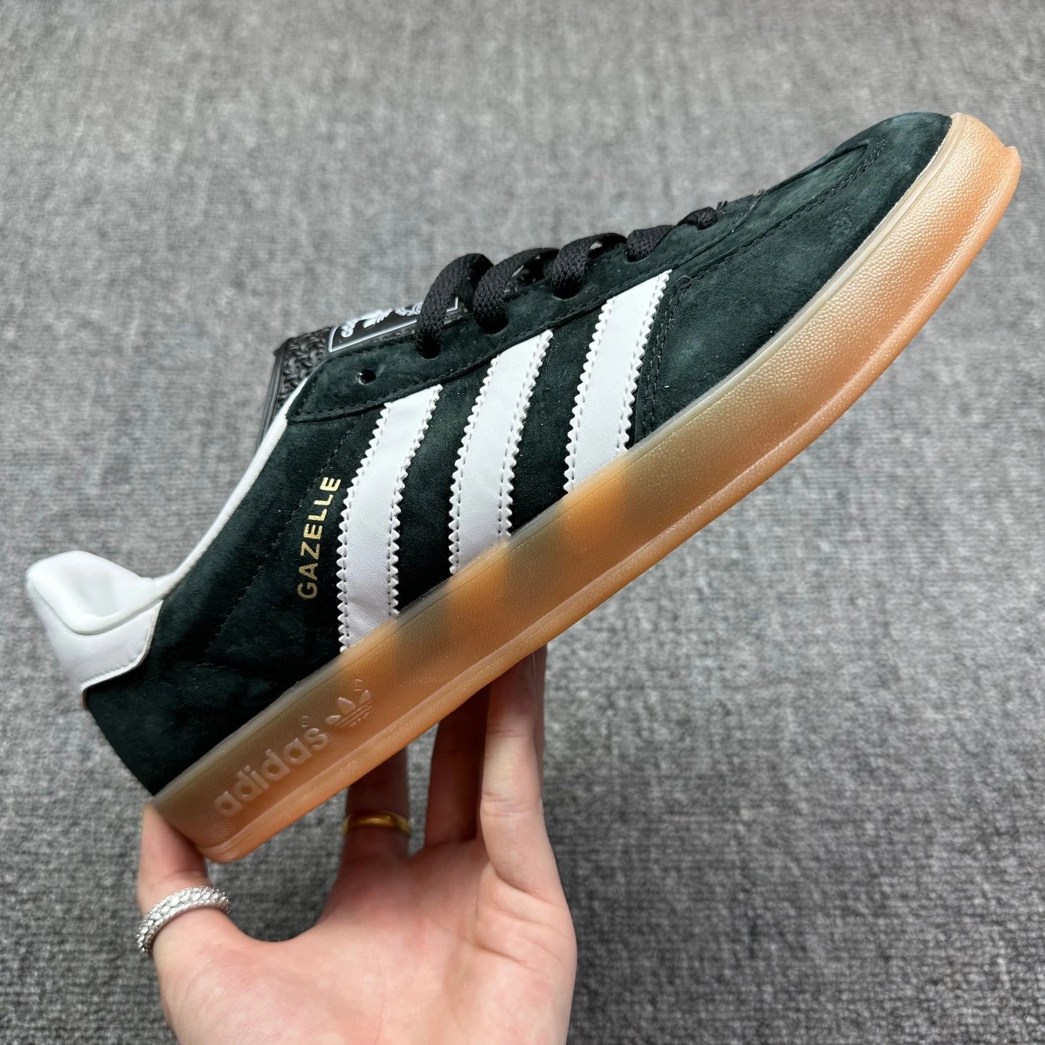 Kith x Adidas Samba OG Purple Gray Sneakers - 16