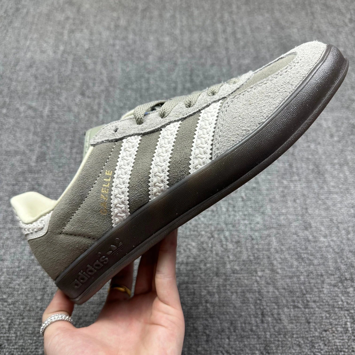 Kith x Adidas Samba OG Purple Gray Sneakers - 15