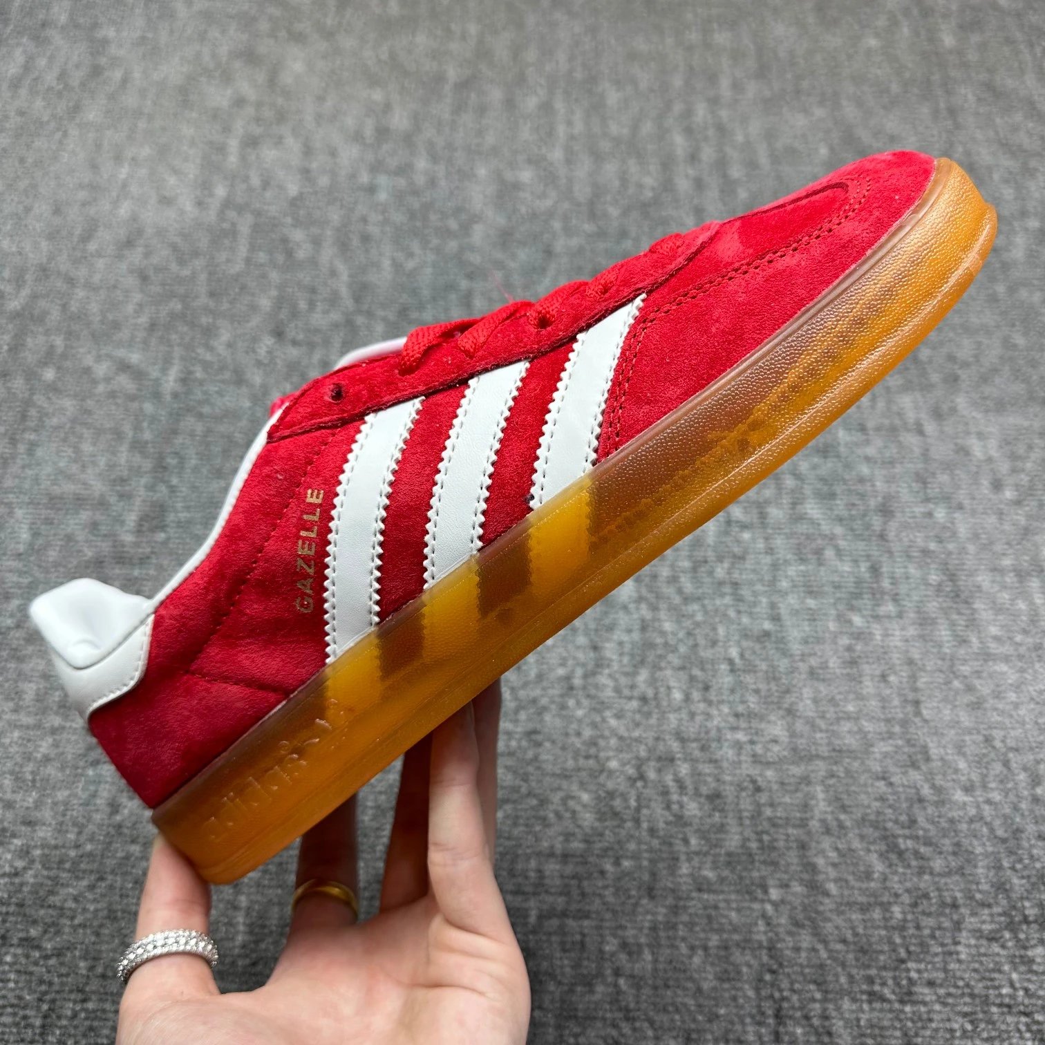 Kith x Adidas Samba OG Purple Gray Sneakers - 12