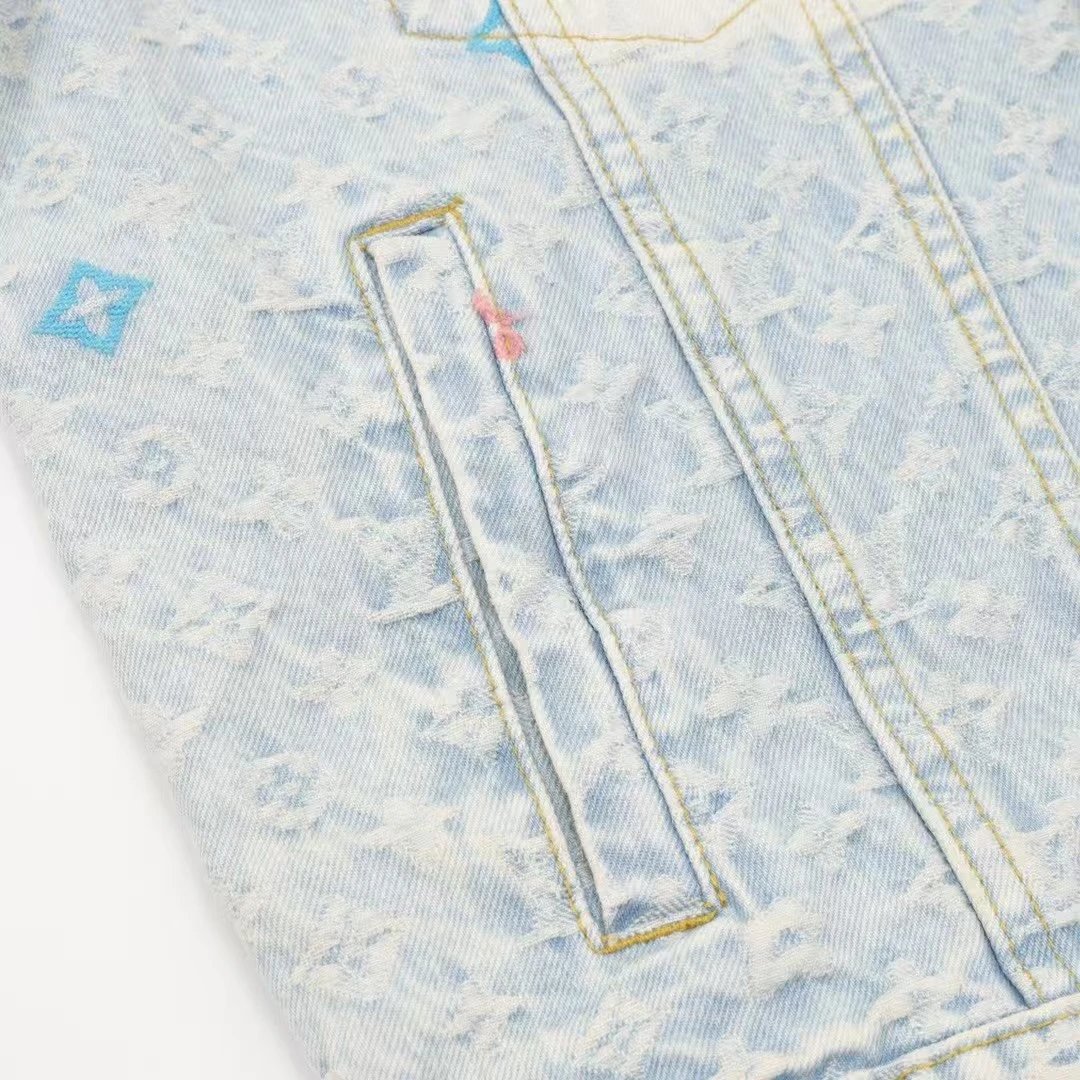 Louis Vuitton x Virgil Abloh Denim Jacket Multicolor - 10
