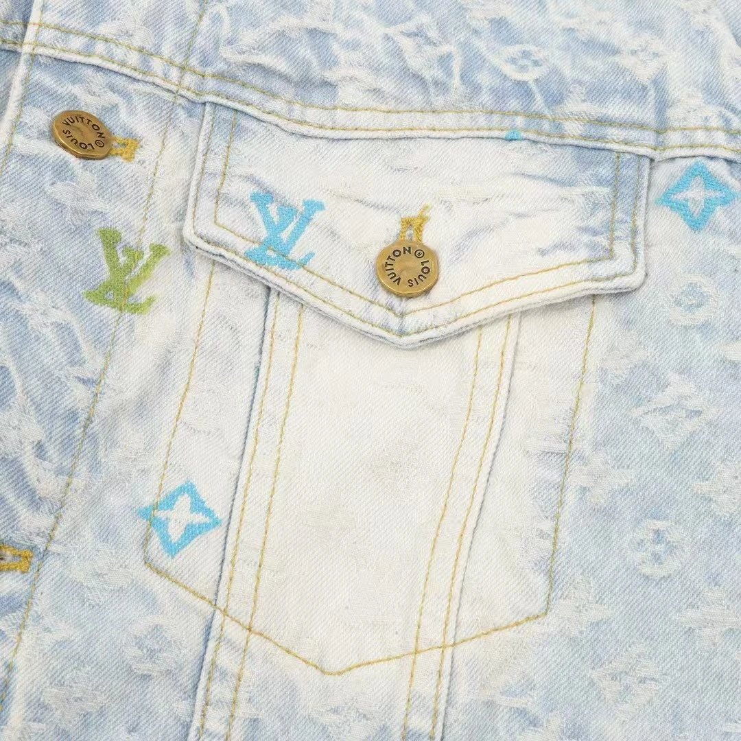 Louis Vuitton x Virgil Abloh Denim Jacket Multicolor - 11