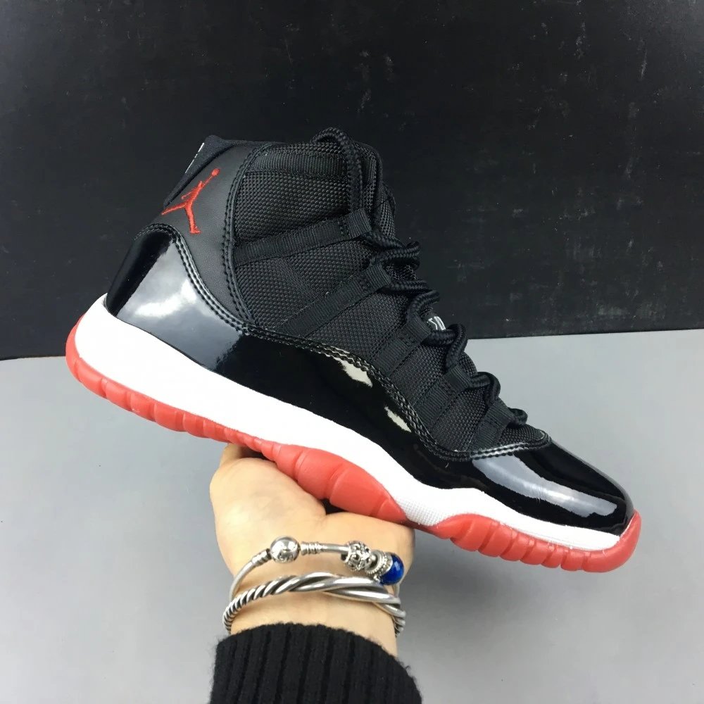 Air Jordan 11 Retro Concord White/Black/Red Sneakers - 5