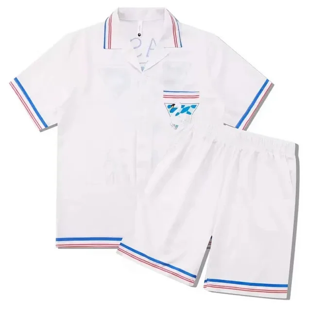 Unbranded Matching Sets Printed short-sleeve shirt and shorts set product detail image 3