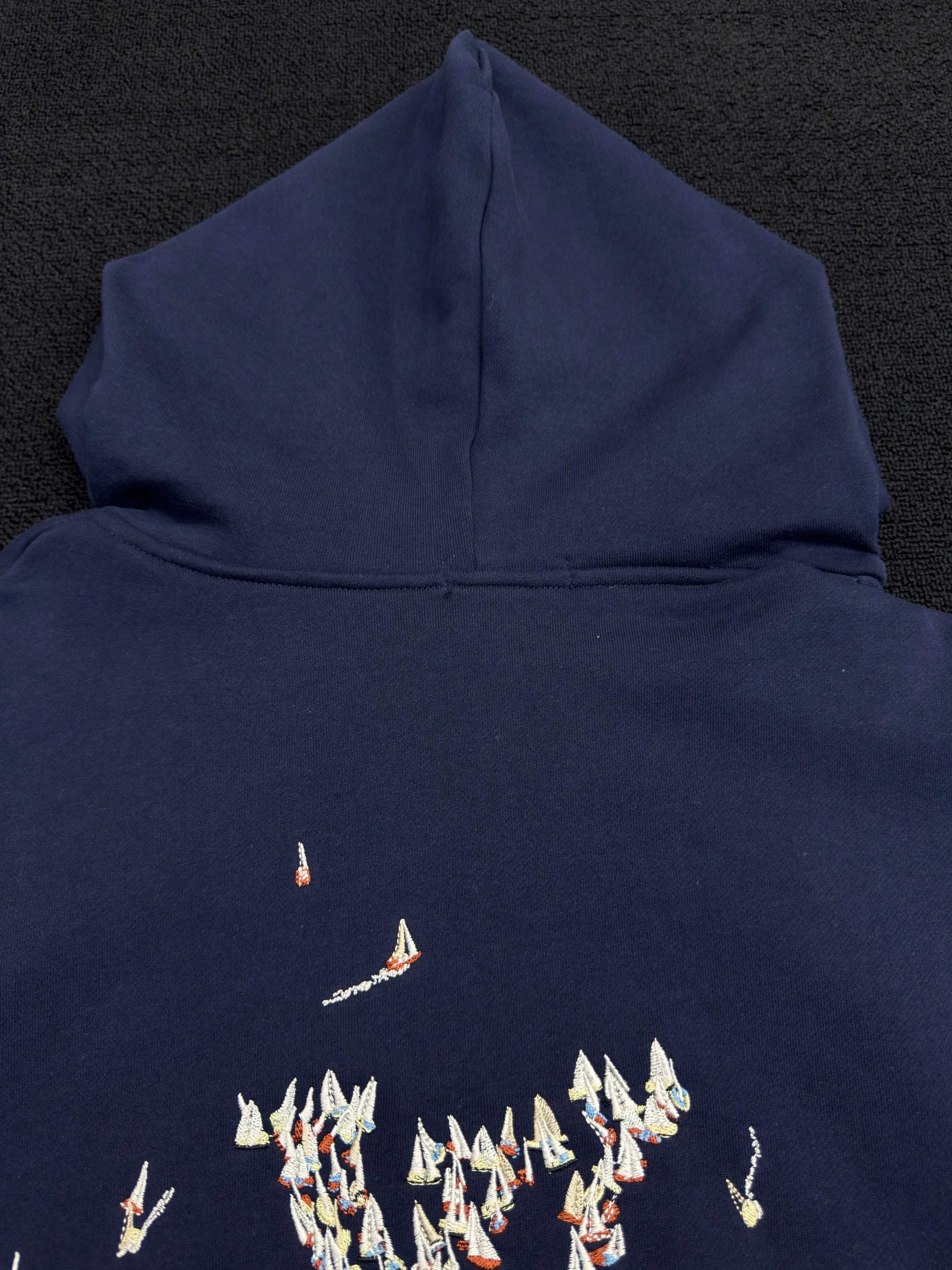 Embroidered Sailboat Hoodie photo 8