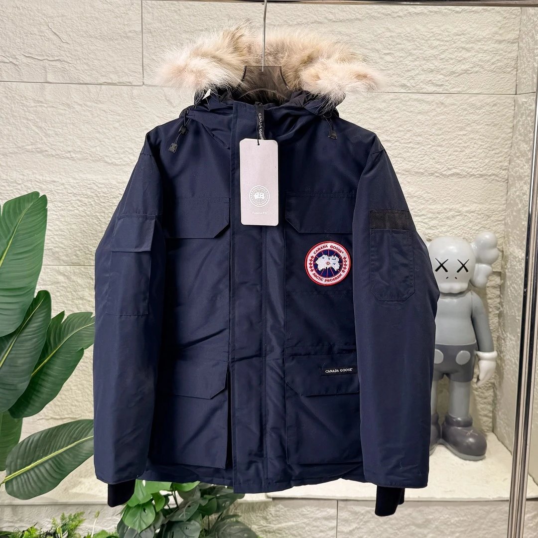Canada Goose 08 Long Down Parka with Real Wolf Fur photo 6