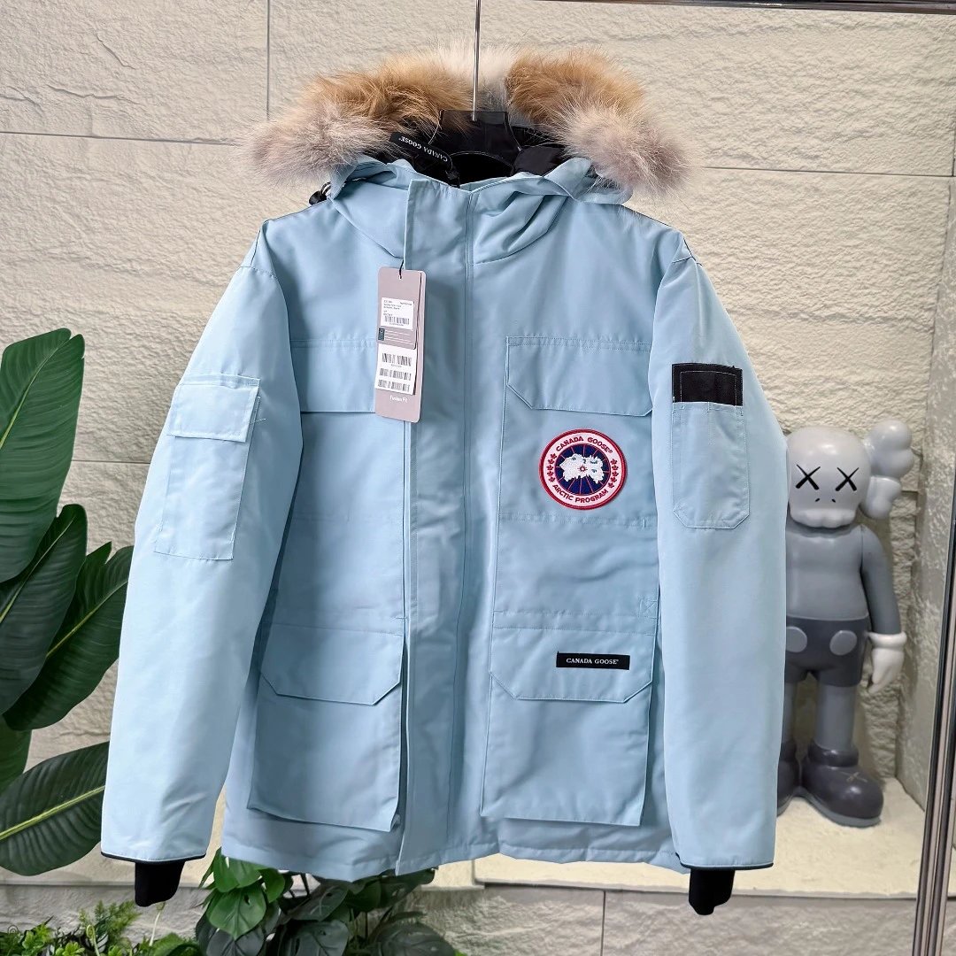 Canada Goose 08 Long Down Parka with Real Wolf Fur photo 8