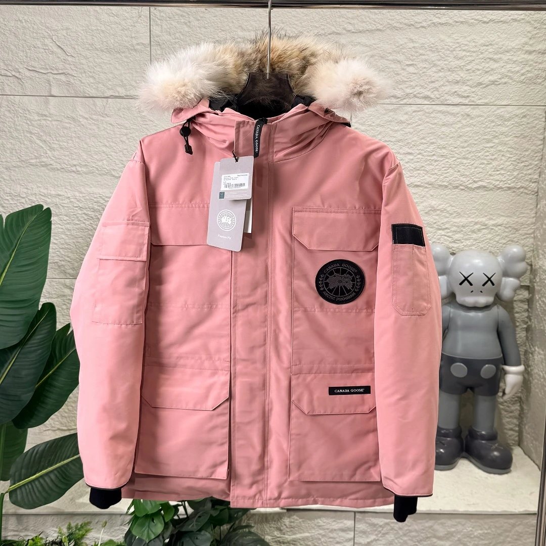 Canada Goose 08 Long Down Parka with Real Wolf Fur photo 7