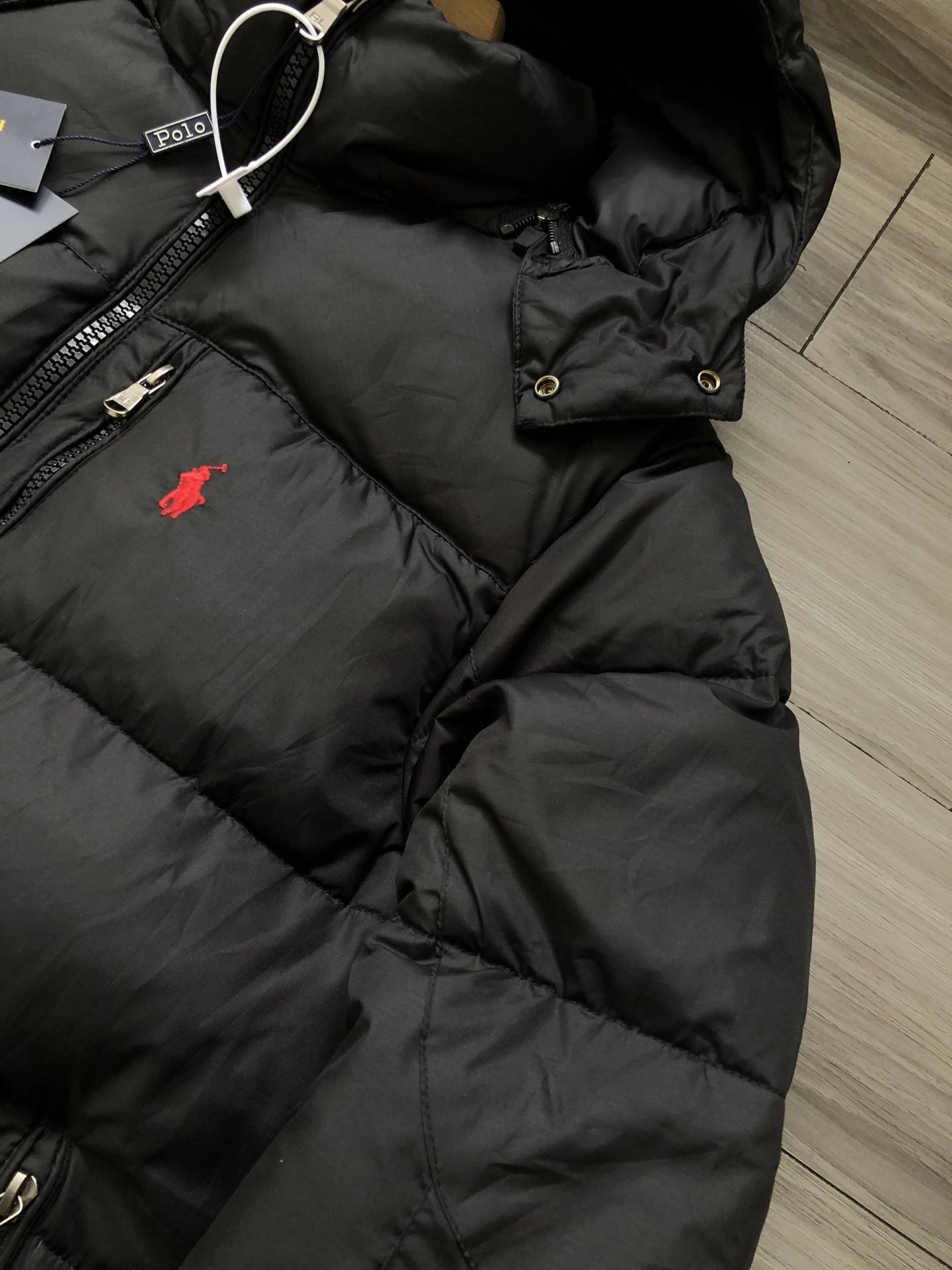 Ralph Lauren Purple Label Down Jacket Black - 10