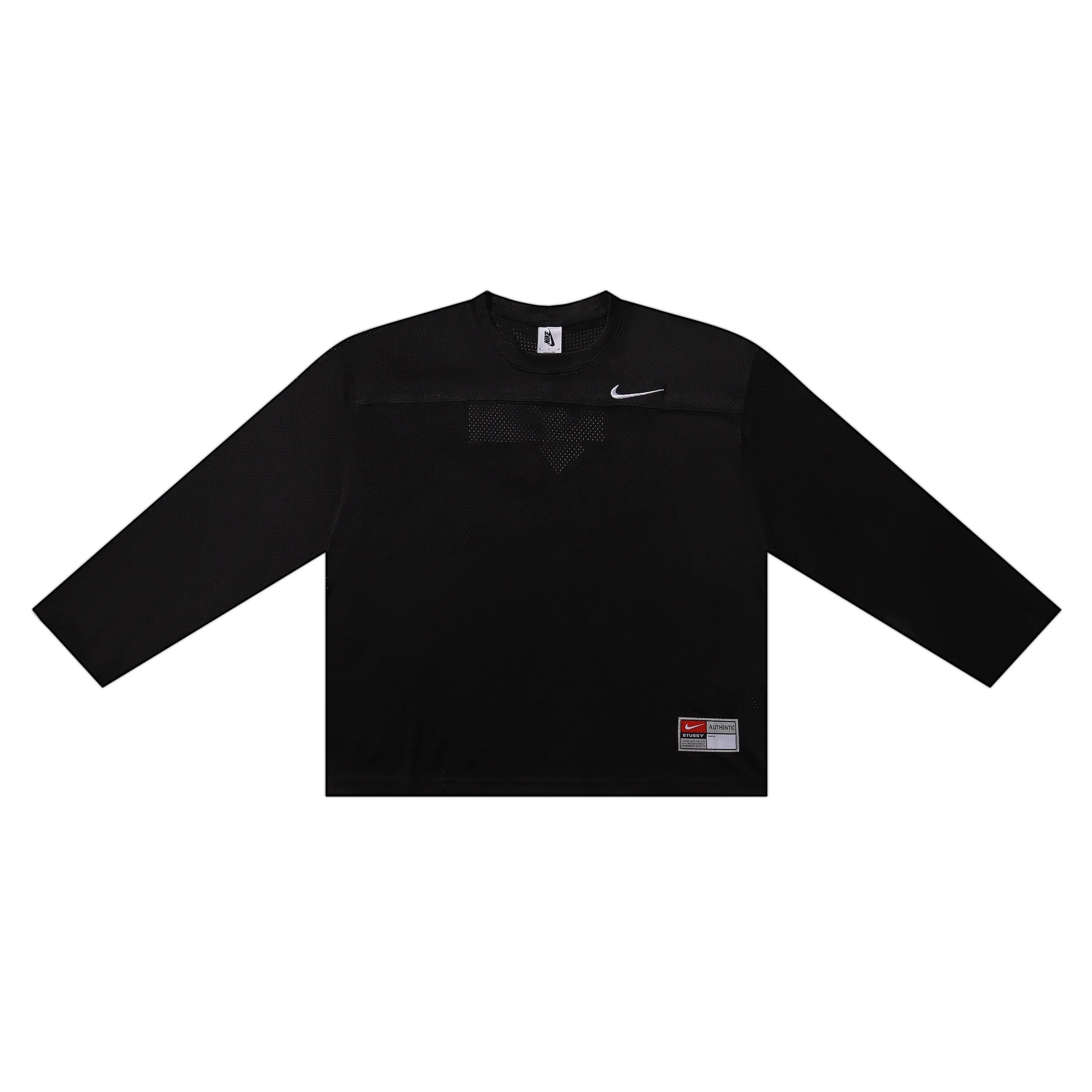 Stussy Embroidered Mesh Long Sleeve T-Shirt photo 2