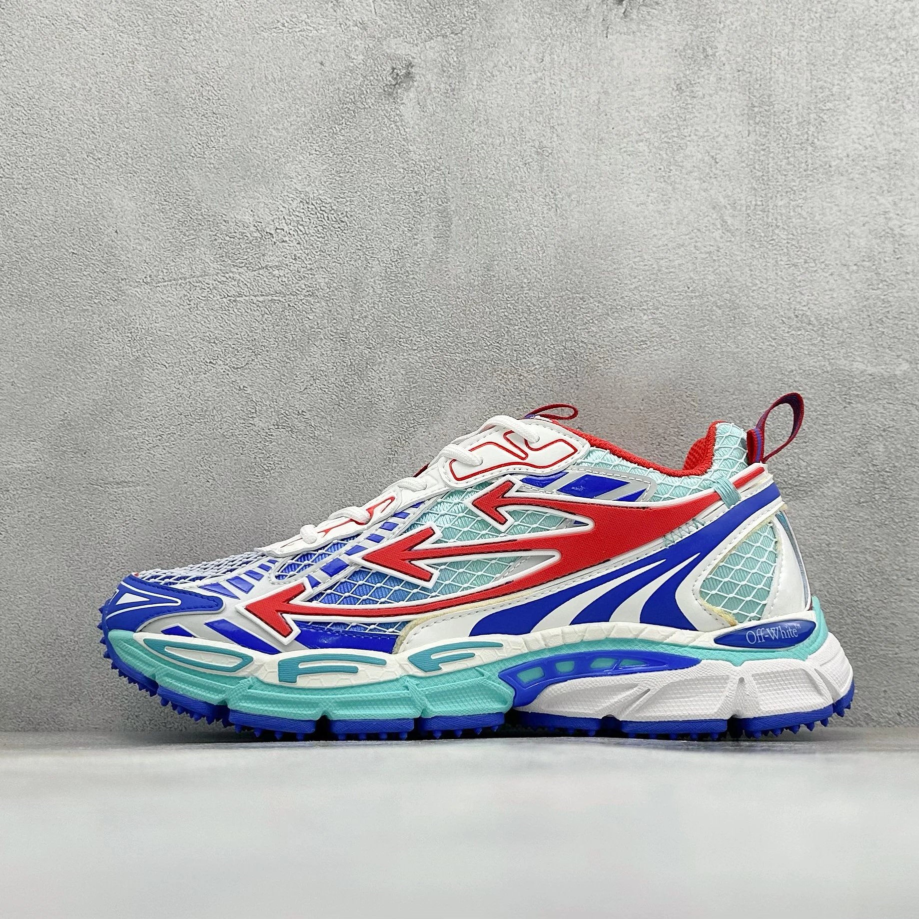 Off-White Lace-Up Running Shoe