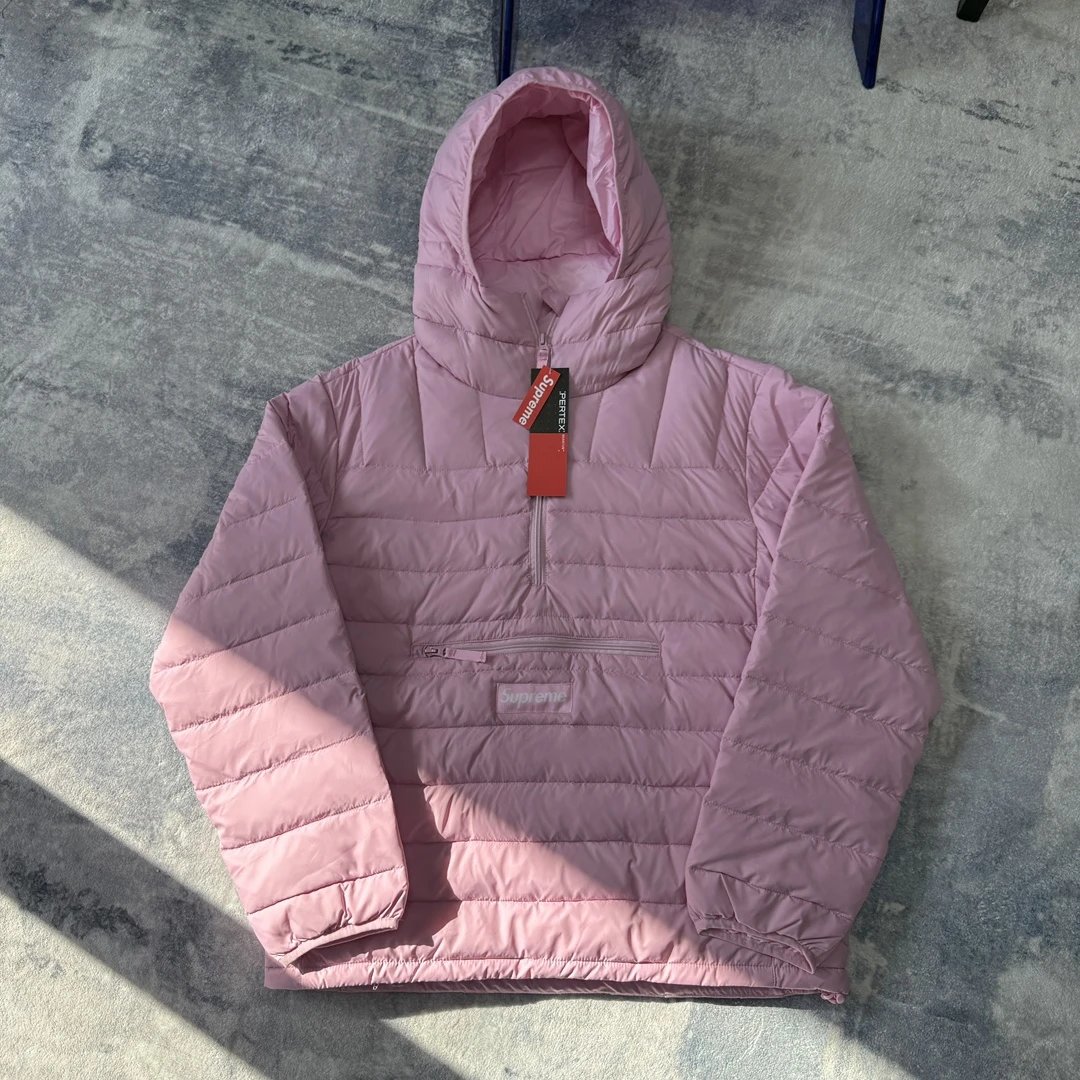 FW25 WEEK6 Woven Badge Half-Zip Down Jacket photo 4