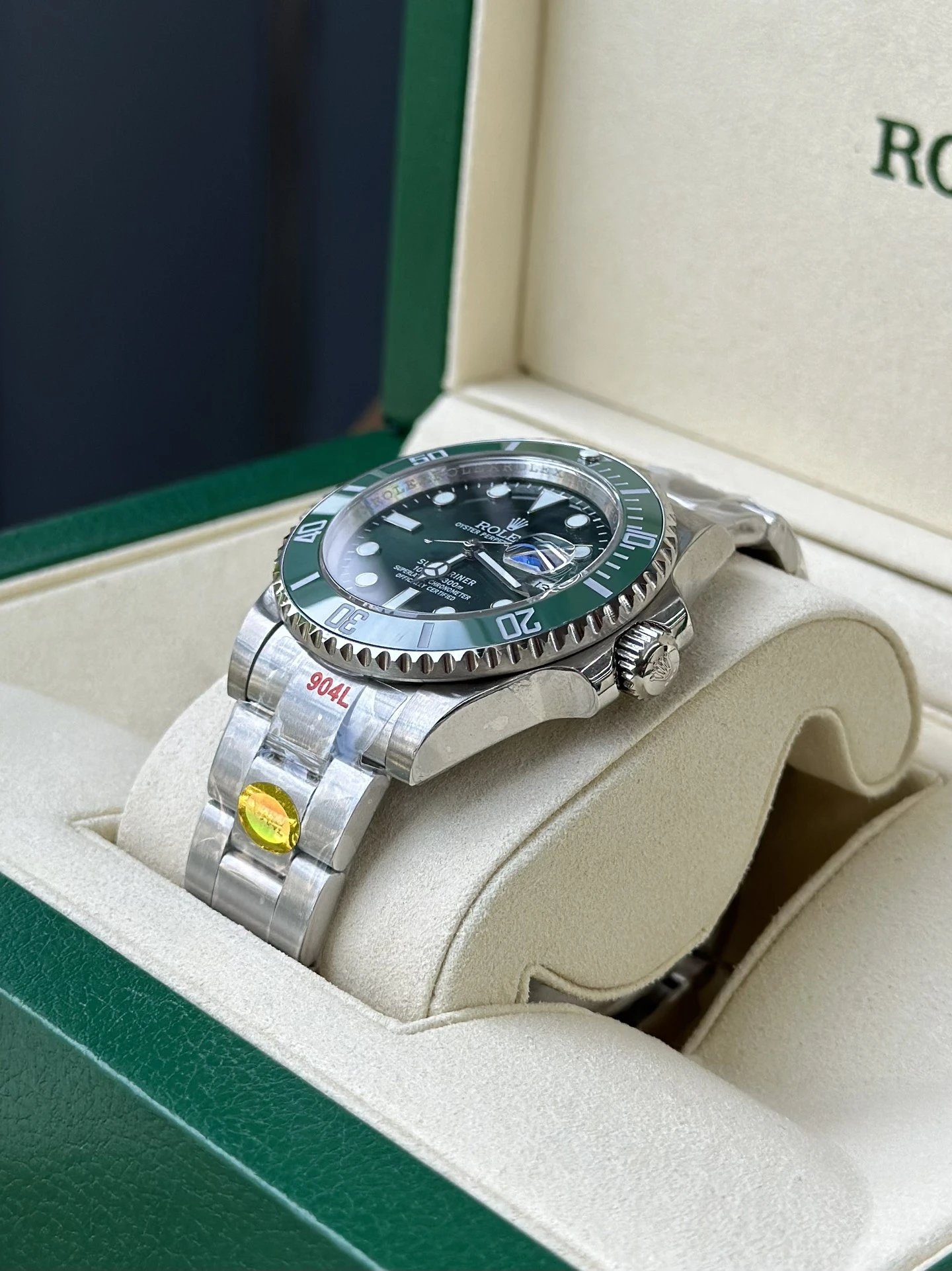Green Dial Submariner Multi-Color Watch photo 7