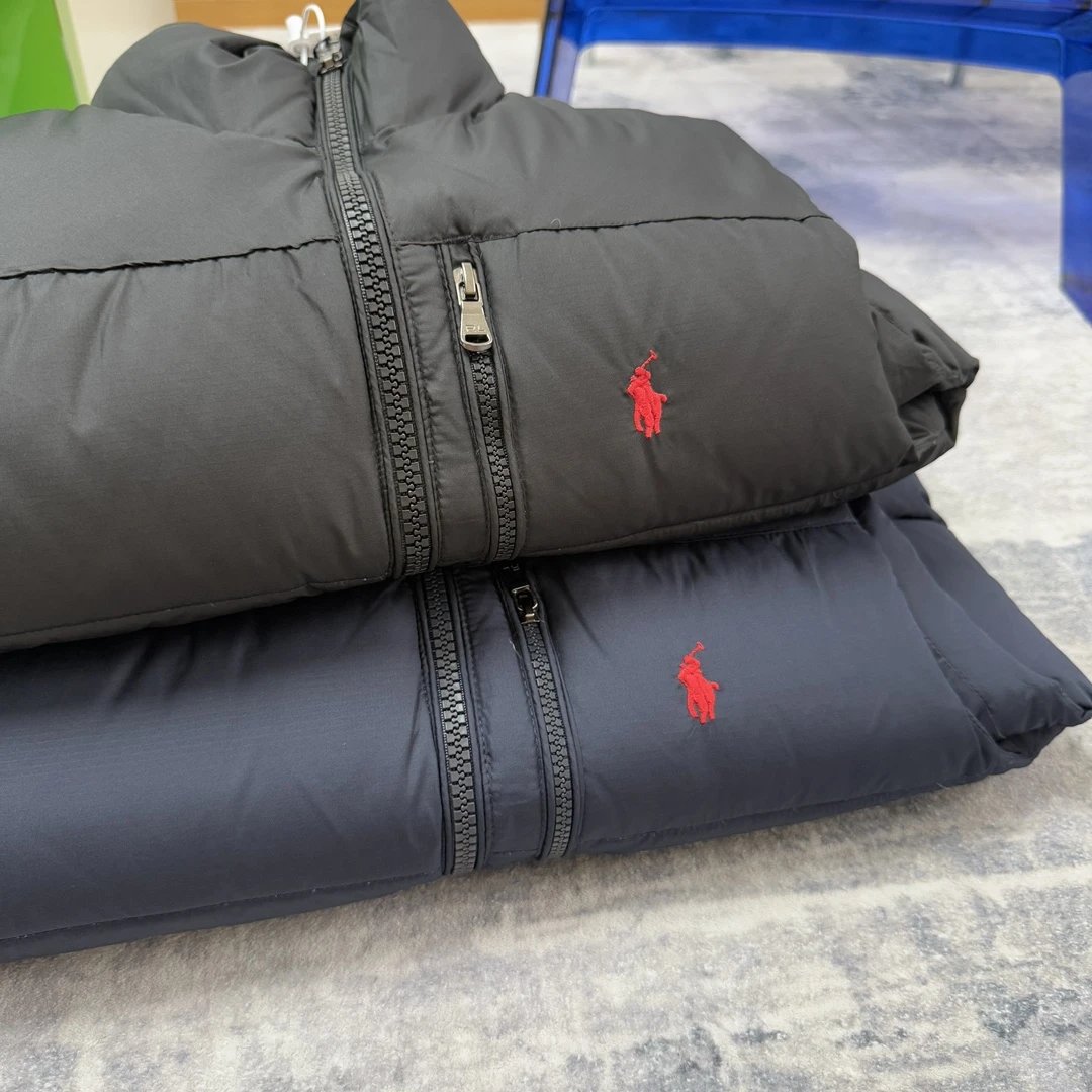 Equestrian Embroidered Down Vest photo 8