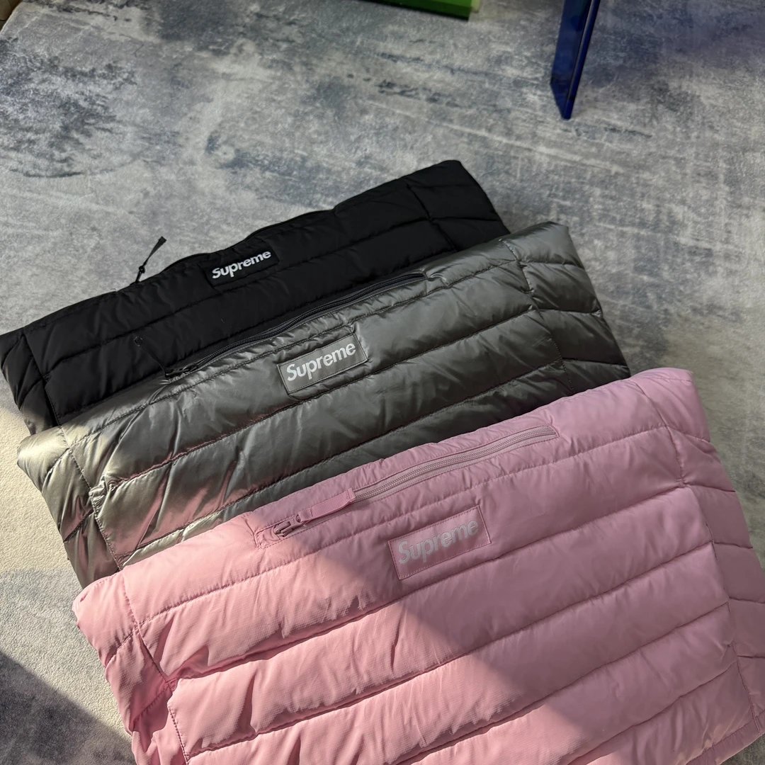 FW25 WEEK6 Woven Badge Half-Zip Down Jacket photo 8