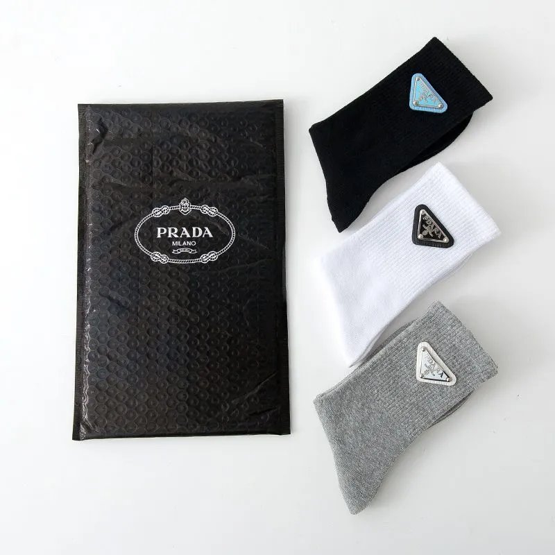 Triangle Pure Cotton Thick Warm Socks photo 8