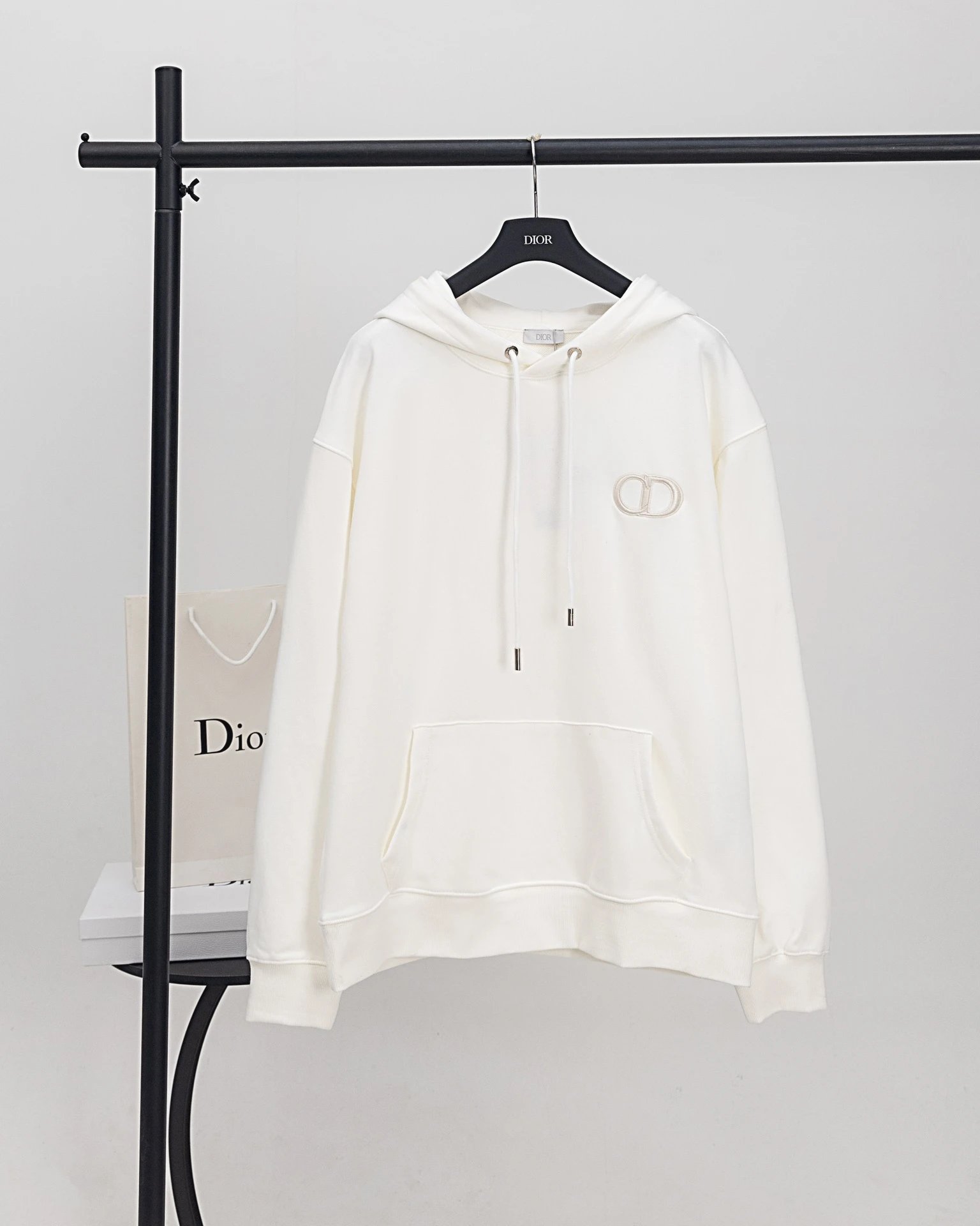 Dior Heavy Embroidery Hooded Sweatshirt photo 3