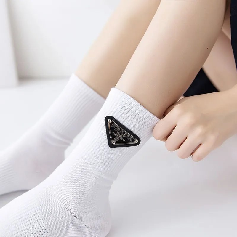 Triangle Pure Cotton Thick Warm Socks photo 7