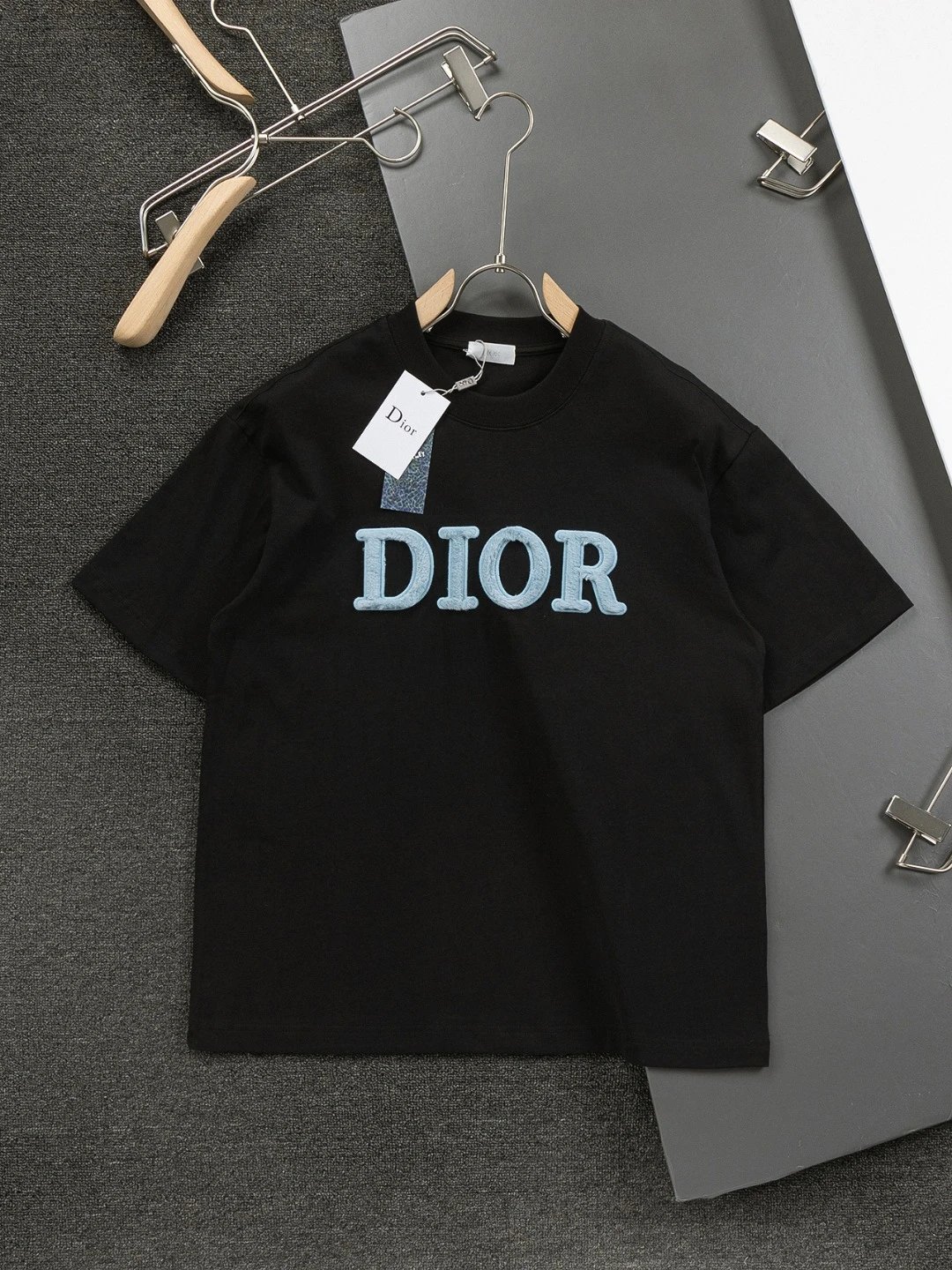 Letter Embroidered T-Shirt photo 4