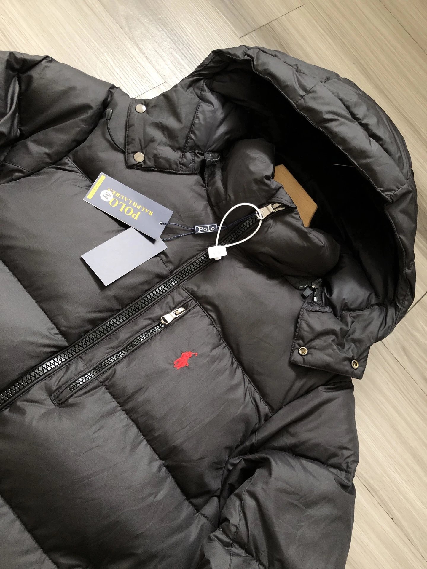 Ralph Lauren Purple Label Down Jacket Black - 15