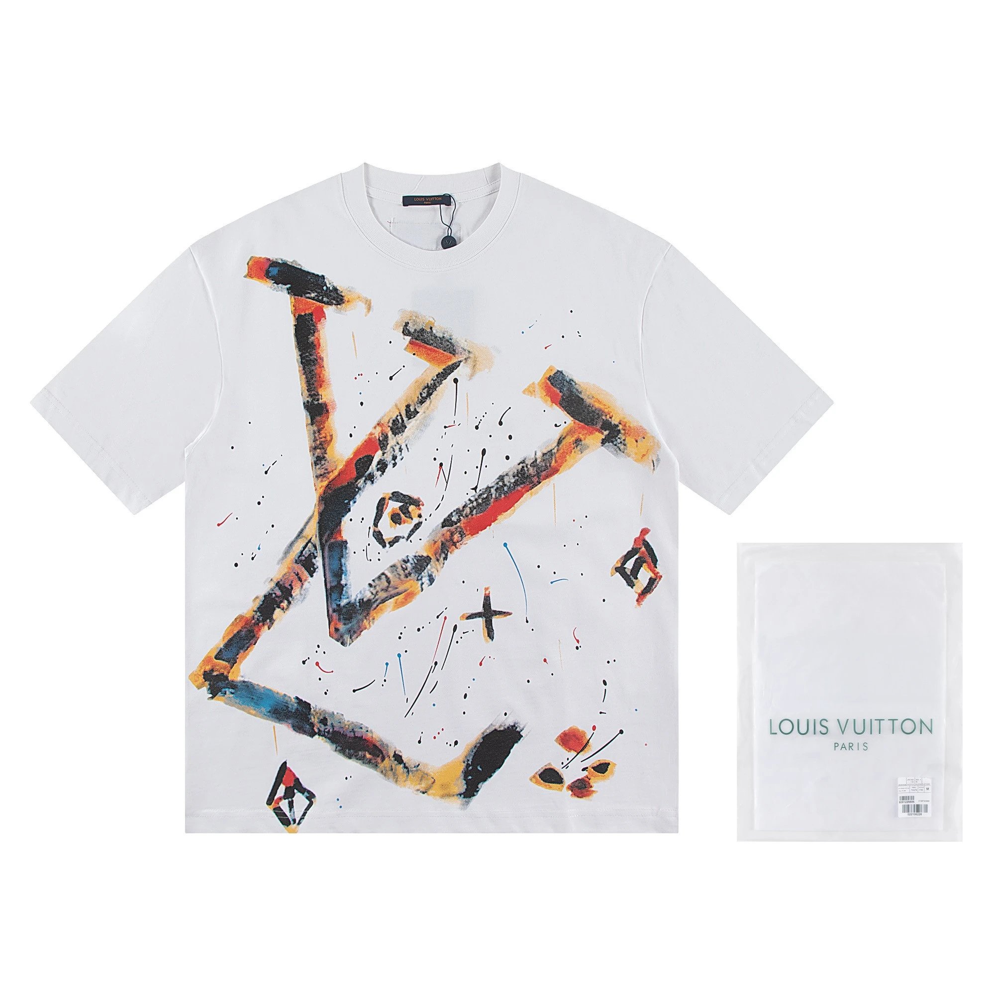 Ink Splash Print Short Sleeve photo 3
