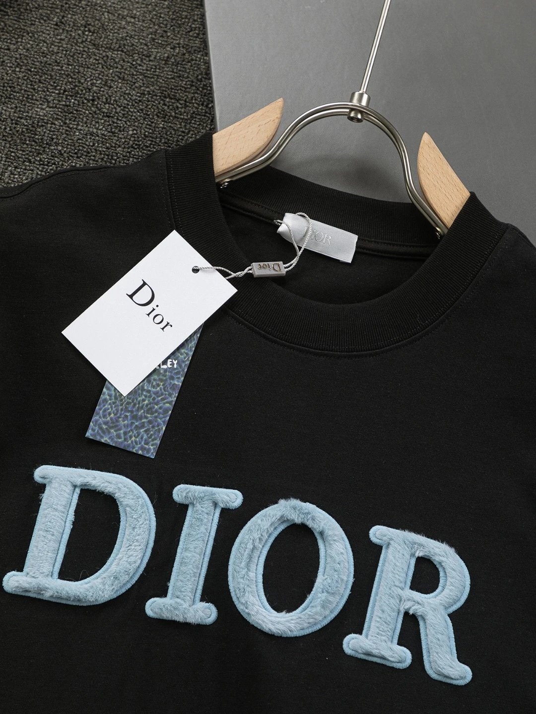 Letter Embroidered T-Shirt photo 7
