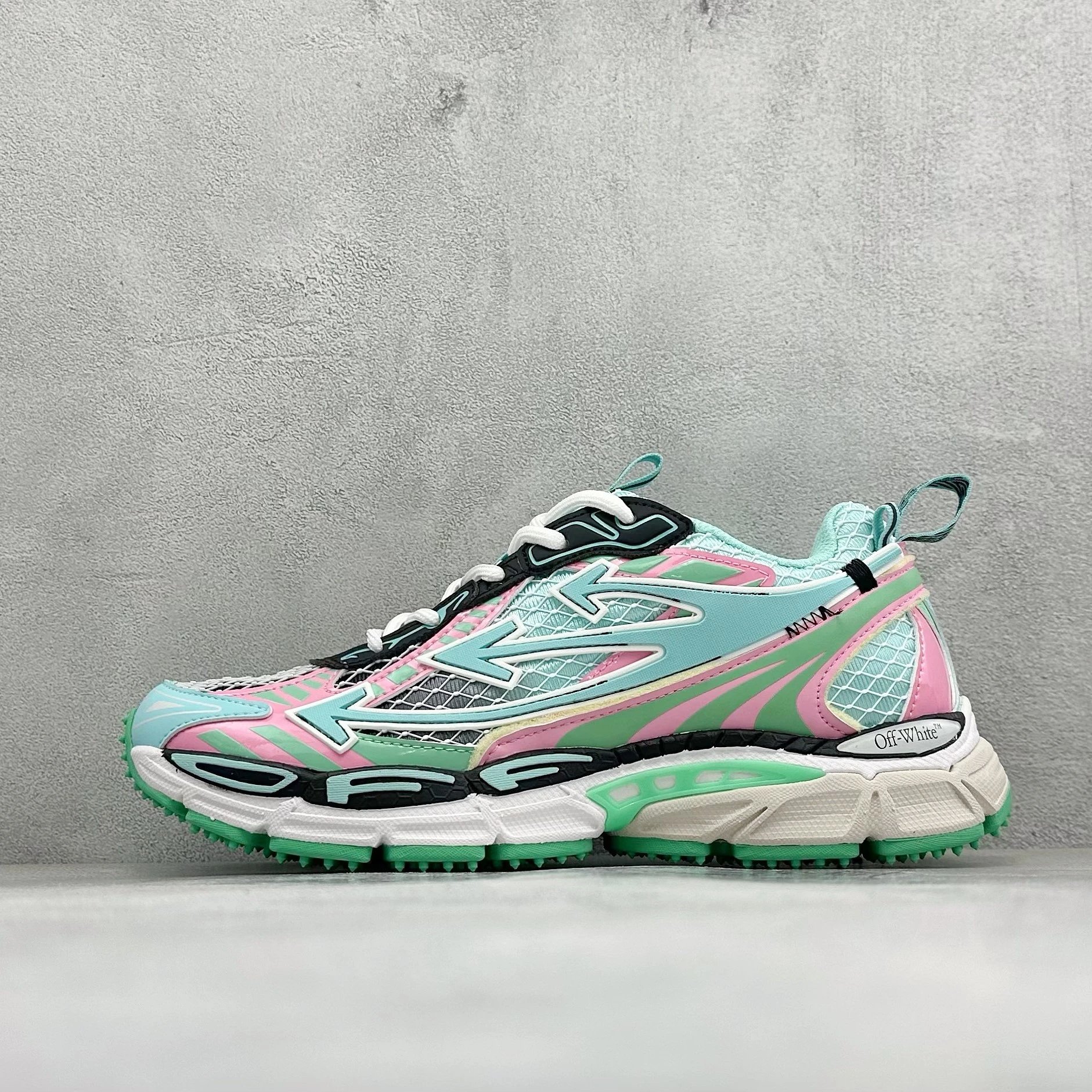 Off-White Lace-Up Running Shoe photo 3