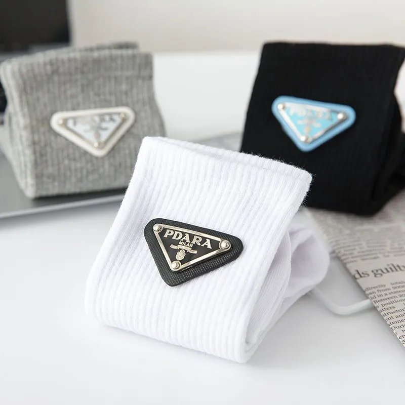Triangle Pure Cotton Thick Warm Socks photo 4