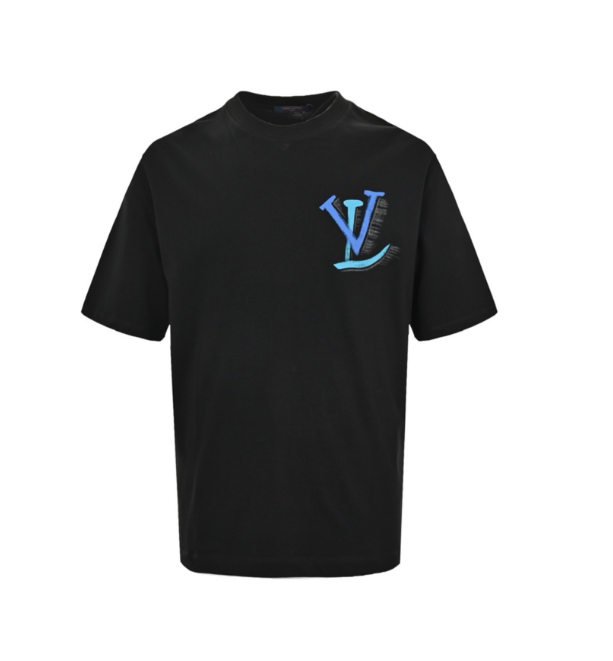 Hand-Drawn Rabbit Print Short Sleeve photo 4