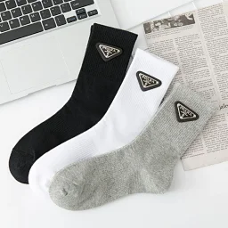 thumbnail for Triangle socks cotton thick warm socks