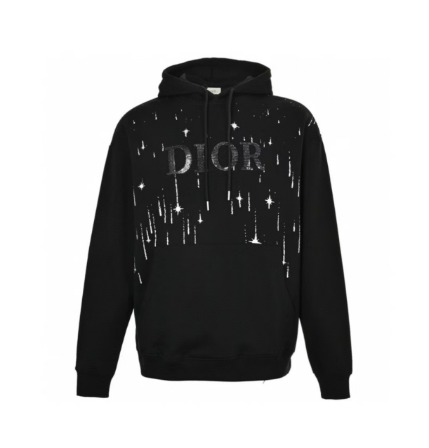 Embroidered Letter Hoodie