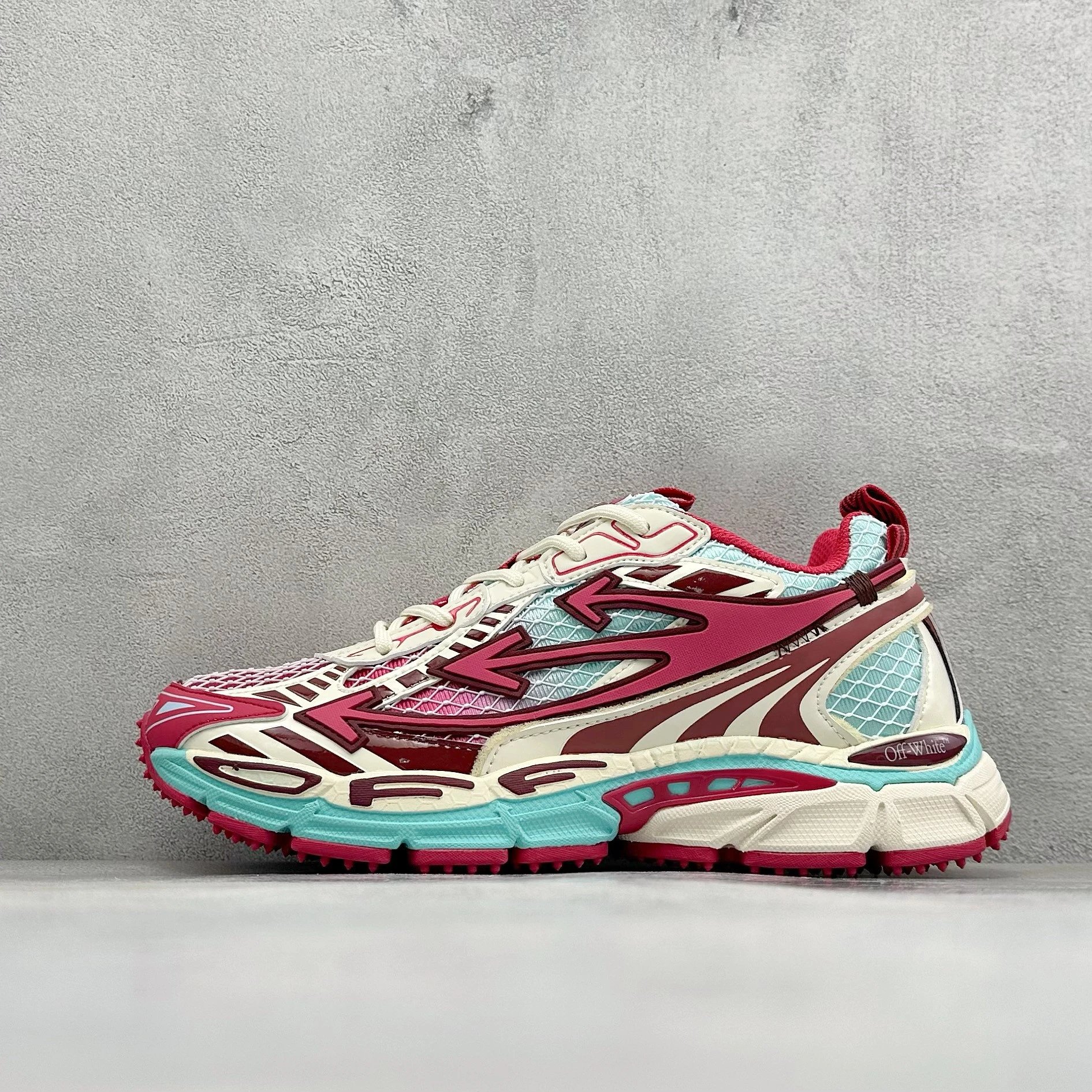 Off-White Lace-Up Running Shoe photo 2