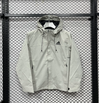 Adidas Windbreaker Black Outerwear - 16