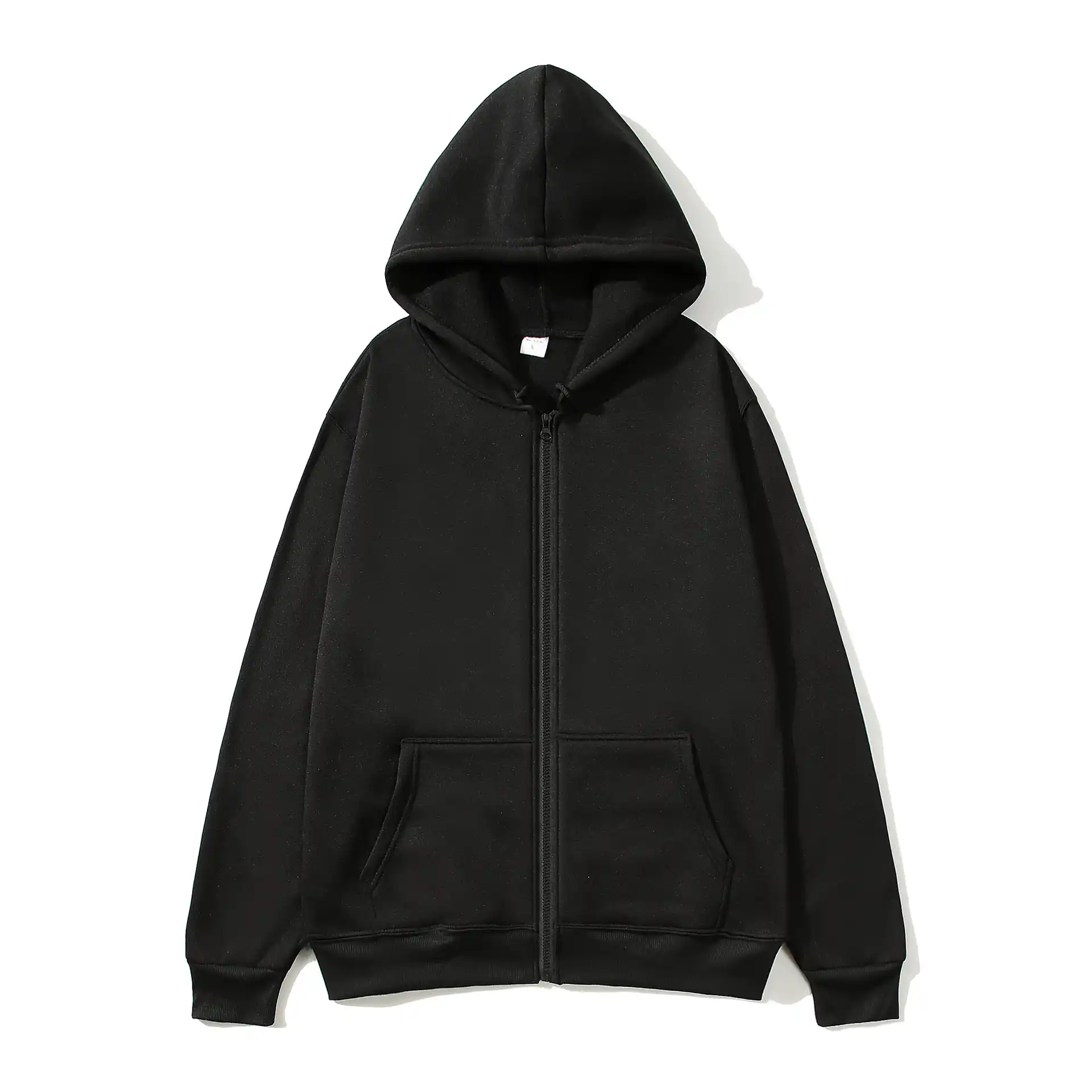 Tri-Color Badge Zip-Up Hoodie 1183899-205WTS