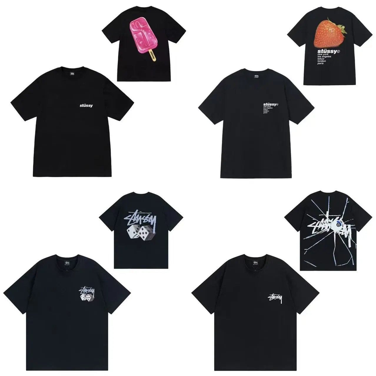 Fashion Short Sleeve T-Shirt (Non-Refundable) - 905