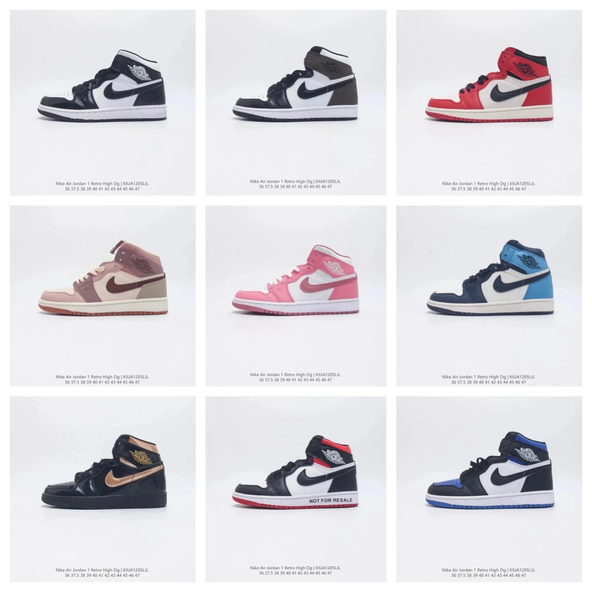 Air Jordan 1 Retro High OG Bred Patent Leather Sneakers - 3