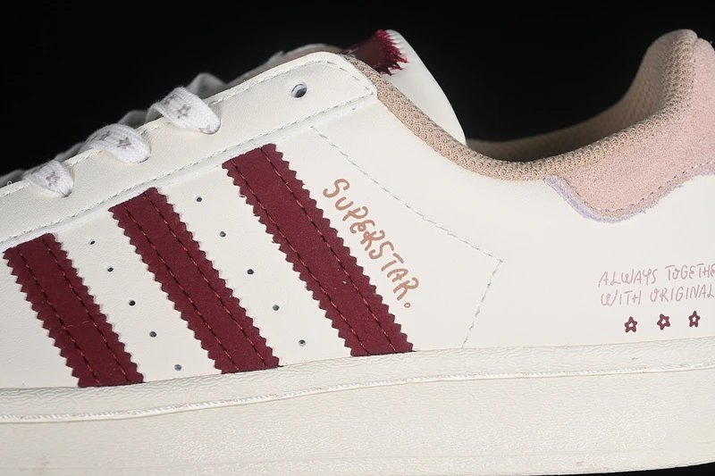 Adidas Superstar White and Red Sneakers - 20