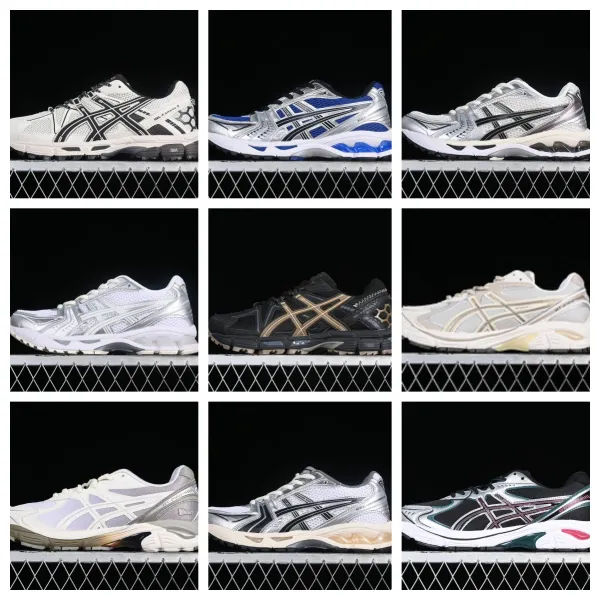 Asics Gel-1090 v2 Gray Mesh Sneakers - 3