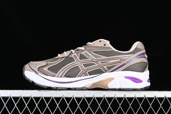 Asics GT-2160 Beige Purple Running Shoes - 1