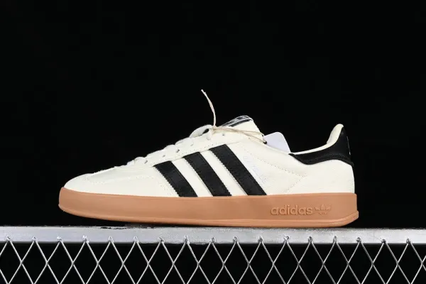 Adidas Gazelle Beige Navy Burgundy Sneakers - 13