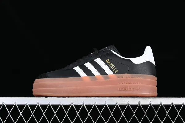 Adidas Gazelle Platform Pink Suede Sneakers - 5