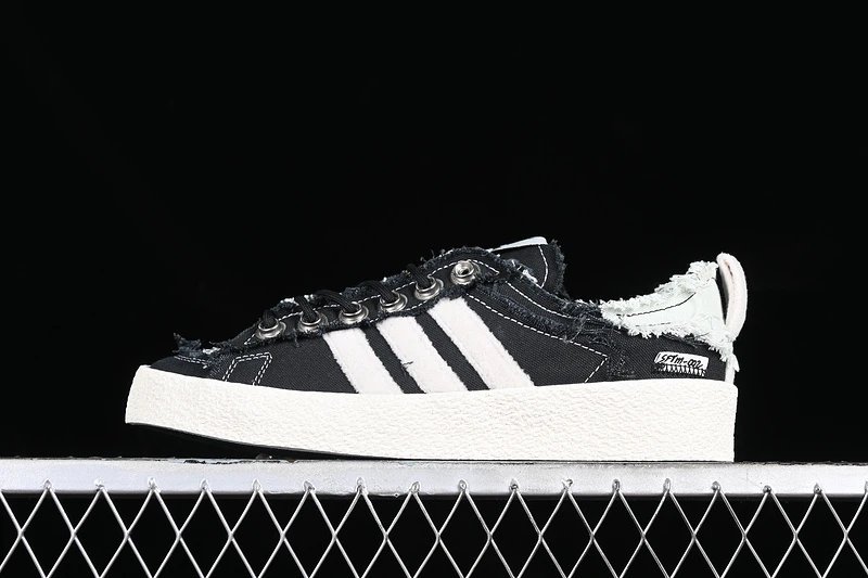 Adidas Y-3 Qasa High Distressed Gray Black Sneakers - 9