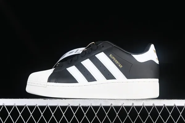 Adidas Superstar White and Red Sneakers - 10