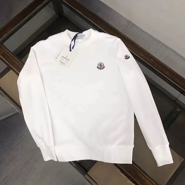 Moncler Hoodies & Sweatshirts Logo Print Zip and Crewneck product detail image 4