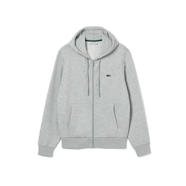 Lacoste Classic Crewneck Sweatshirt Beige - 13