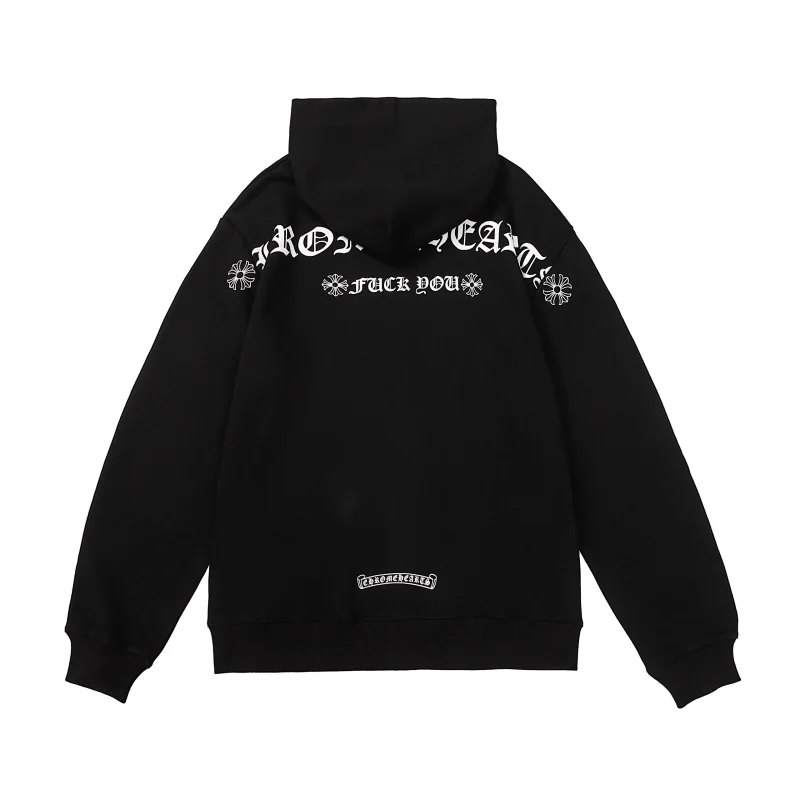 Chrome Hearts Hoodie Black - 12