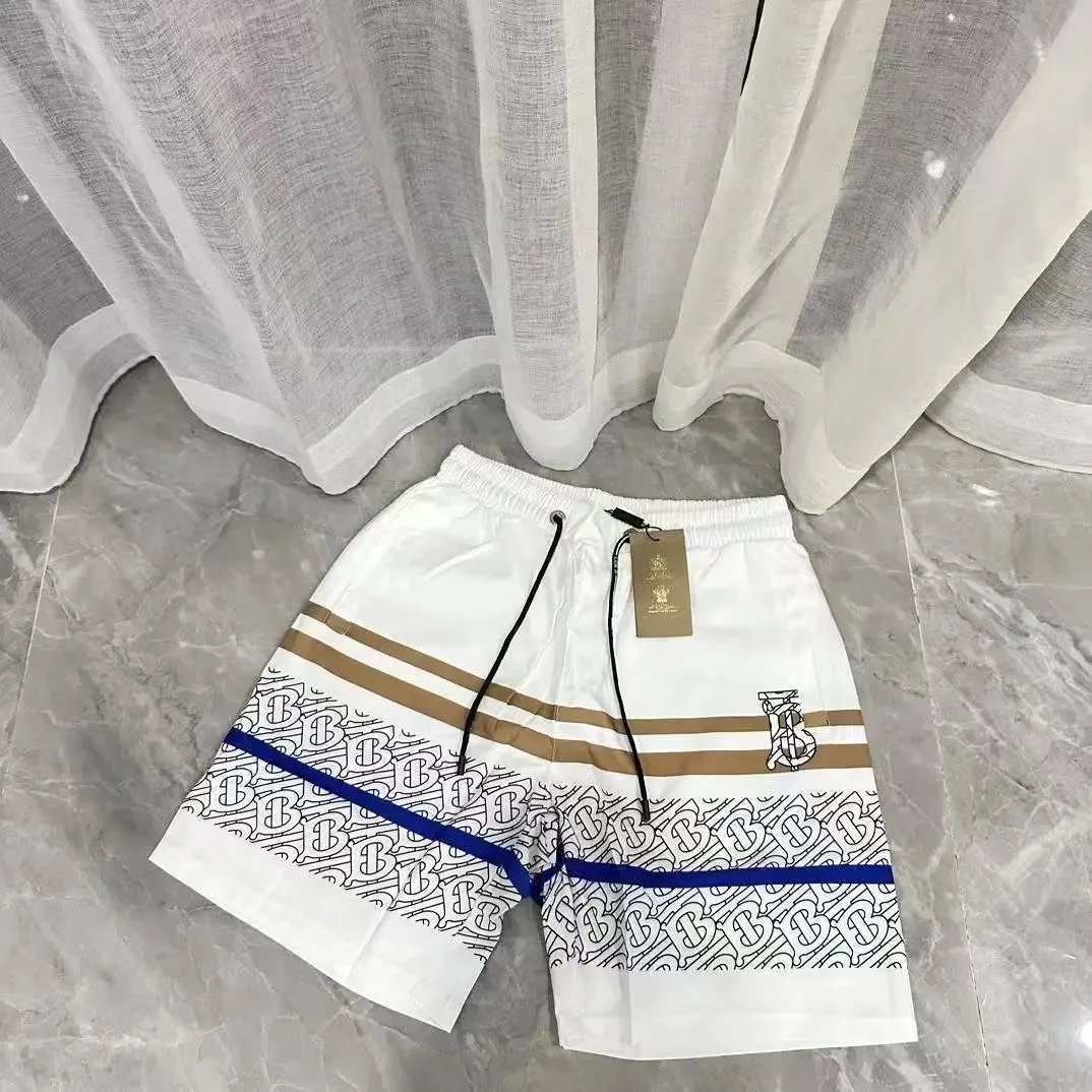 Burberry Swimwear Check-pattern drawstring swim shorts image 7