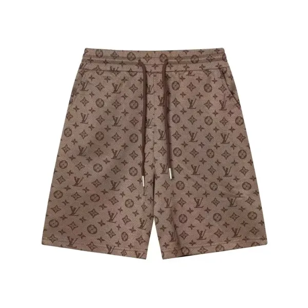 Louis Vuitton Monogram Canvas Shorts Brown - 1