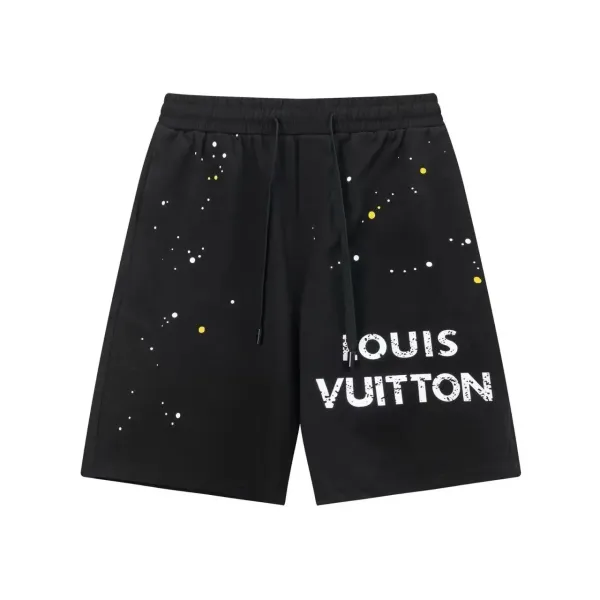 Louis Vuitton Starry Print Shorts Black - 1